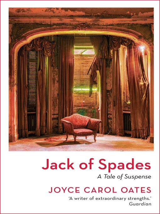 Title details for Jack of Spades by Joyce Carol Oates - Available